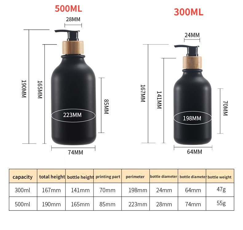 Refillable Soap Dispenser (300/500ml) - beunik