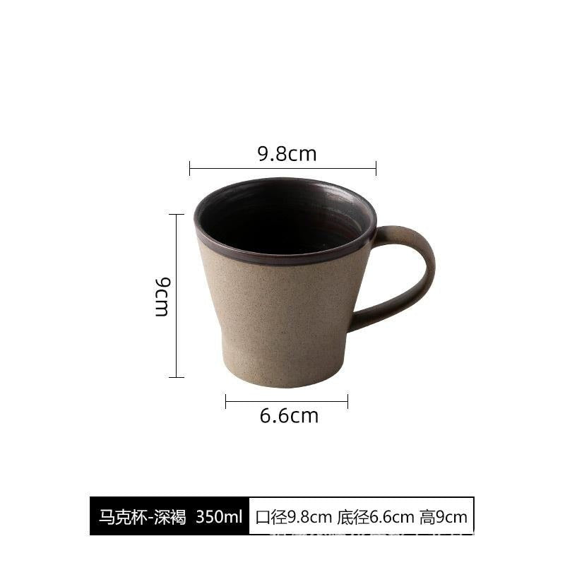 Retro Pottery Coffee Cup - beunik