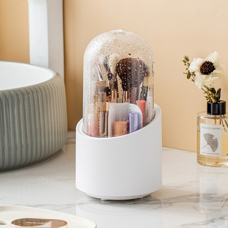 Rotating Makeup Brush Storage Box - beunik