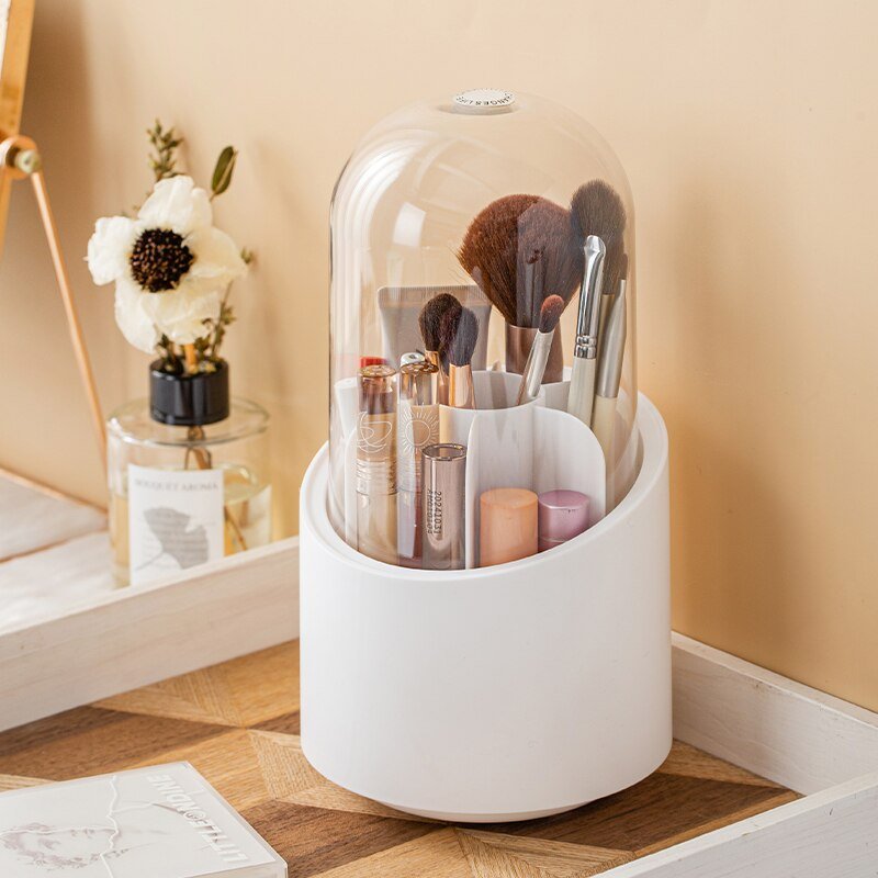 Rotating Makeup Brush Storage Box - beunik