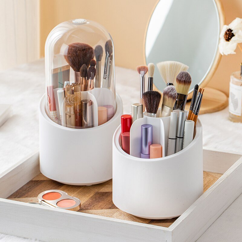 Rotating Makeup Brush Storage Box - beunik