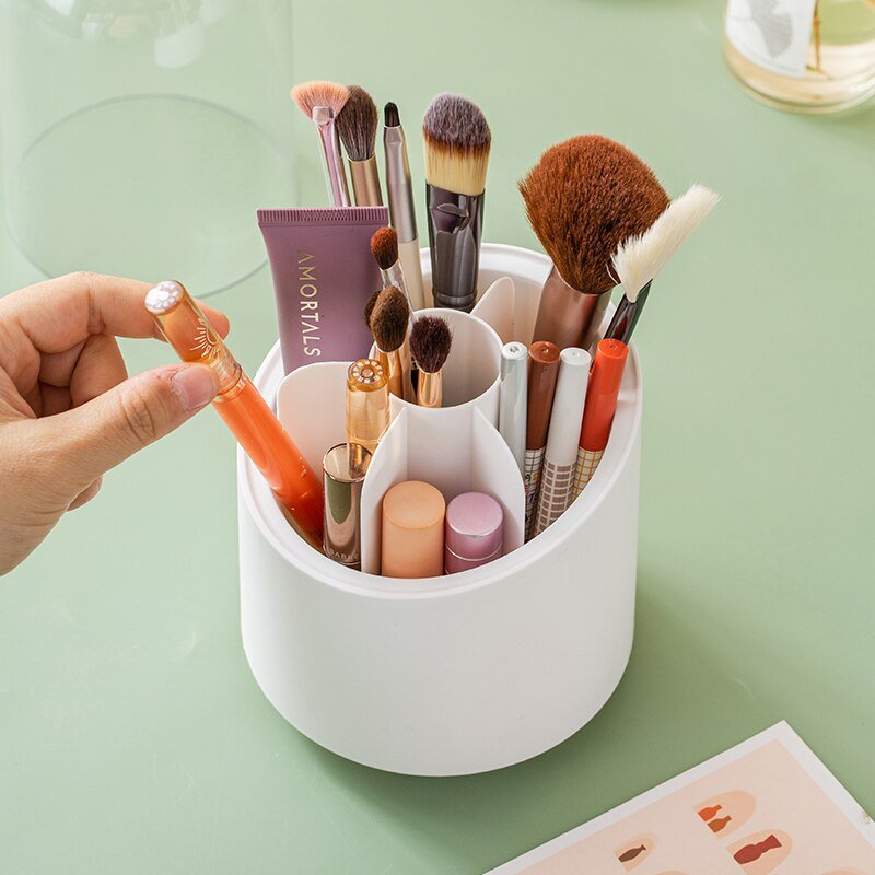 Rotating Makeup Brush Storage Box - beunik