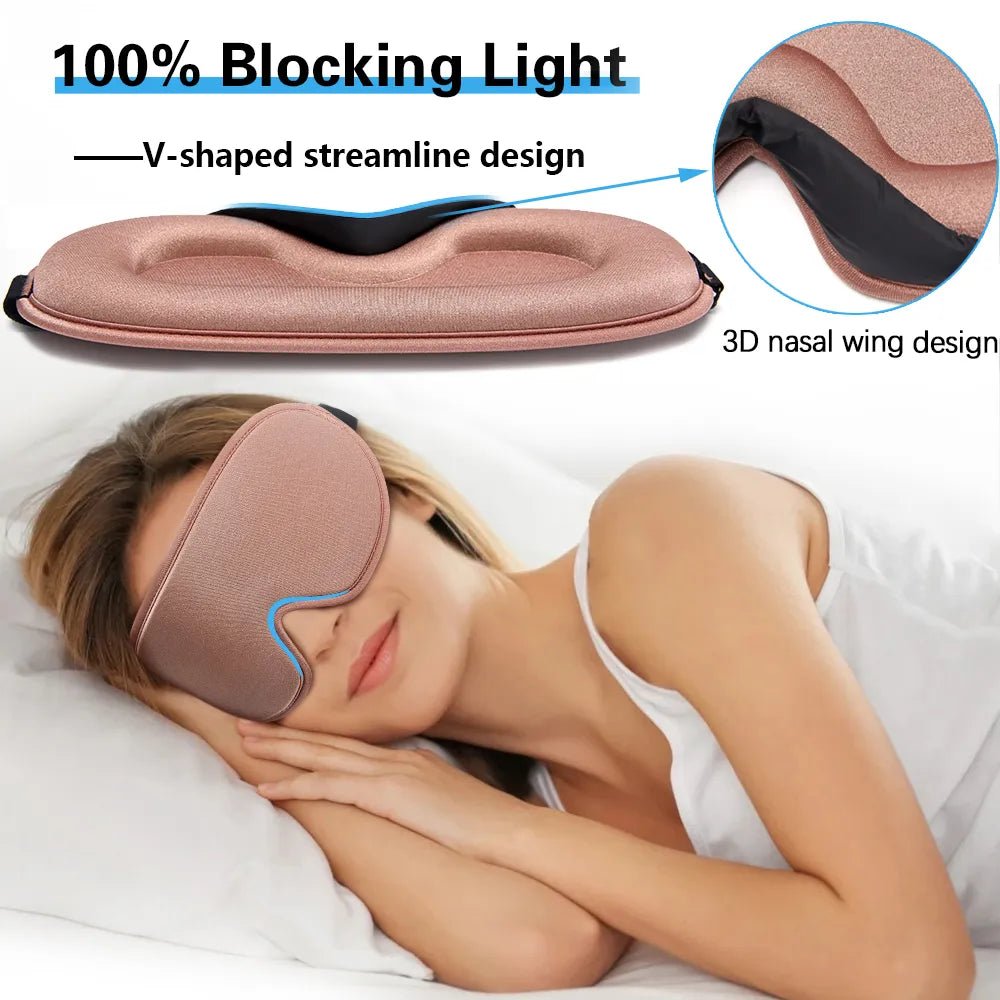 Silk Sleeping Mask Soft Smooth Sleep Mask For Eyes - beunik