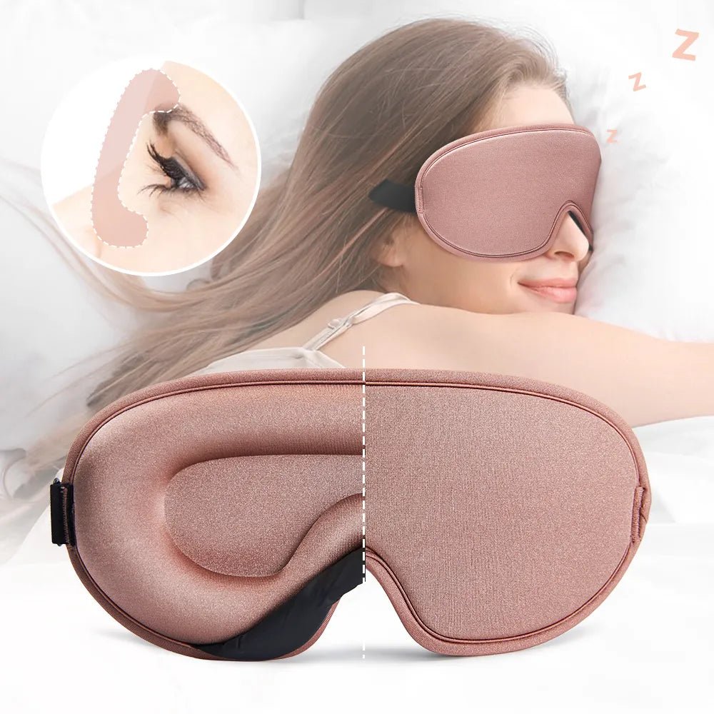 Silk Sleeping Mask Soft Smooth Sleep Mask For Eyes - beunik