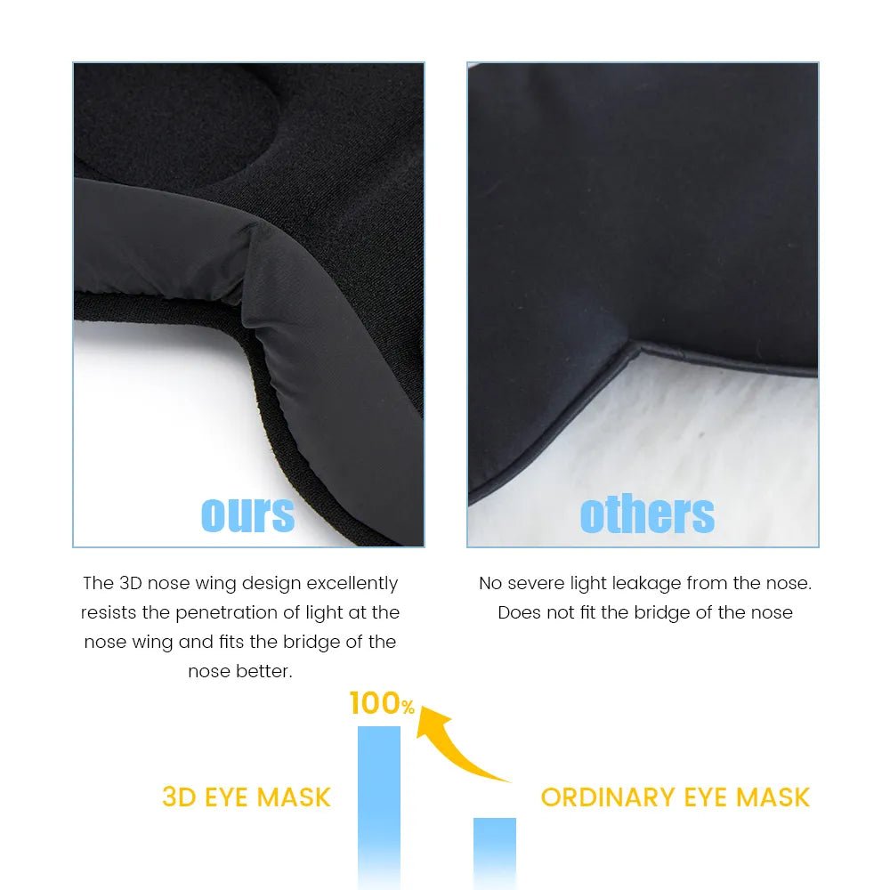 Silk Sleeping Mask Soft Smooth Sleep Mask For Eyes - beunik