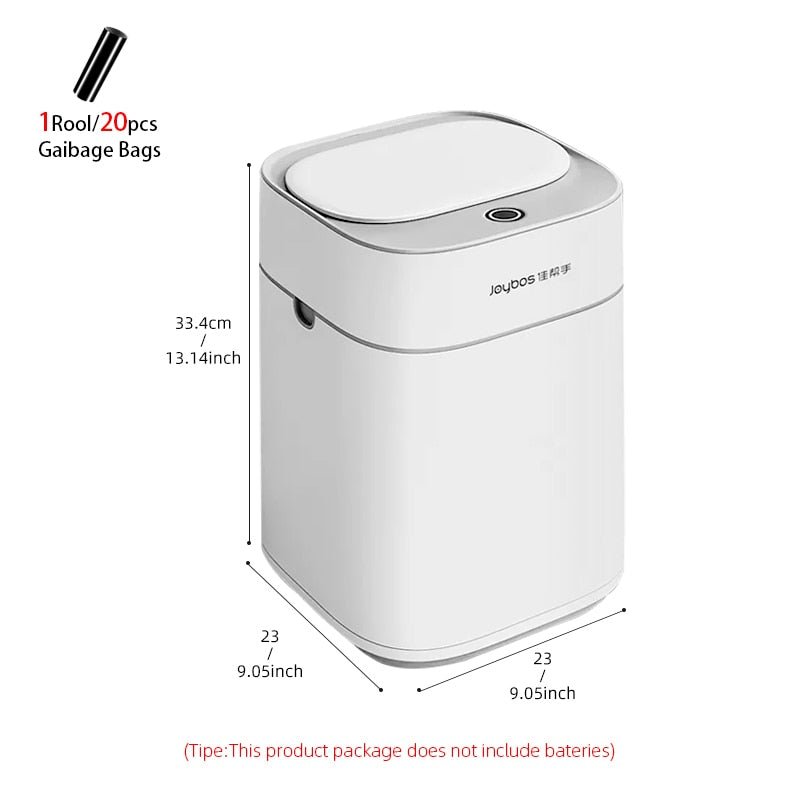 Smart Bathroom Trash Can 14L - beunik