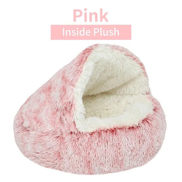 Soft Plush Round Pet Bed - beunik