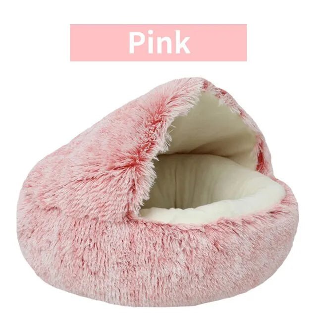 Soft Plush Round Pet Bed - beunik