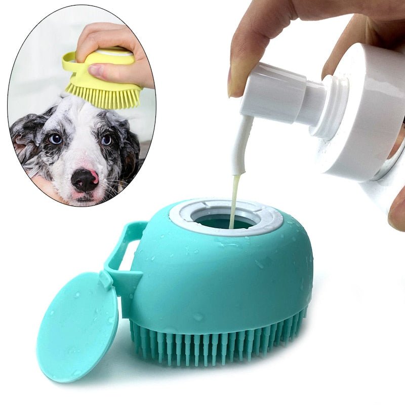 Soft Safety Silicone Pet Bath Brush - beunik