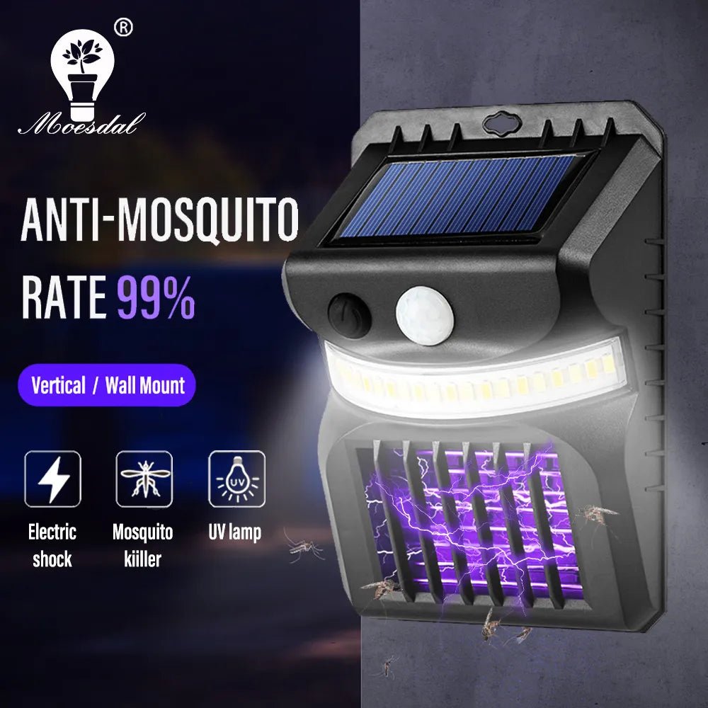 Solar LED Mosquito Killing Wall Lamp - beunik