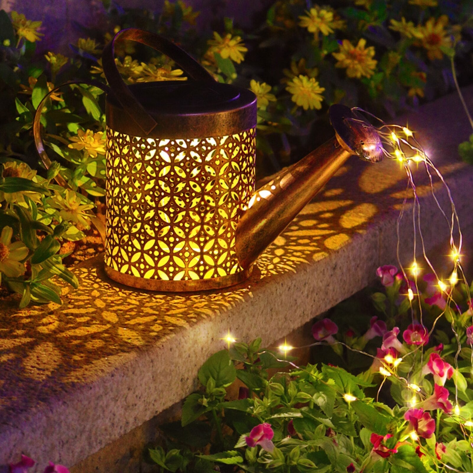 Solar led String Light Enchanted Watering Can - beunik