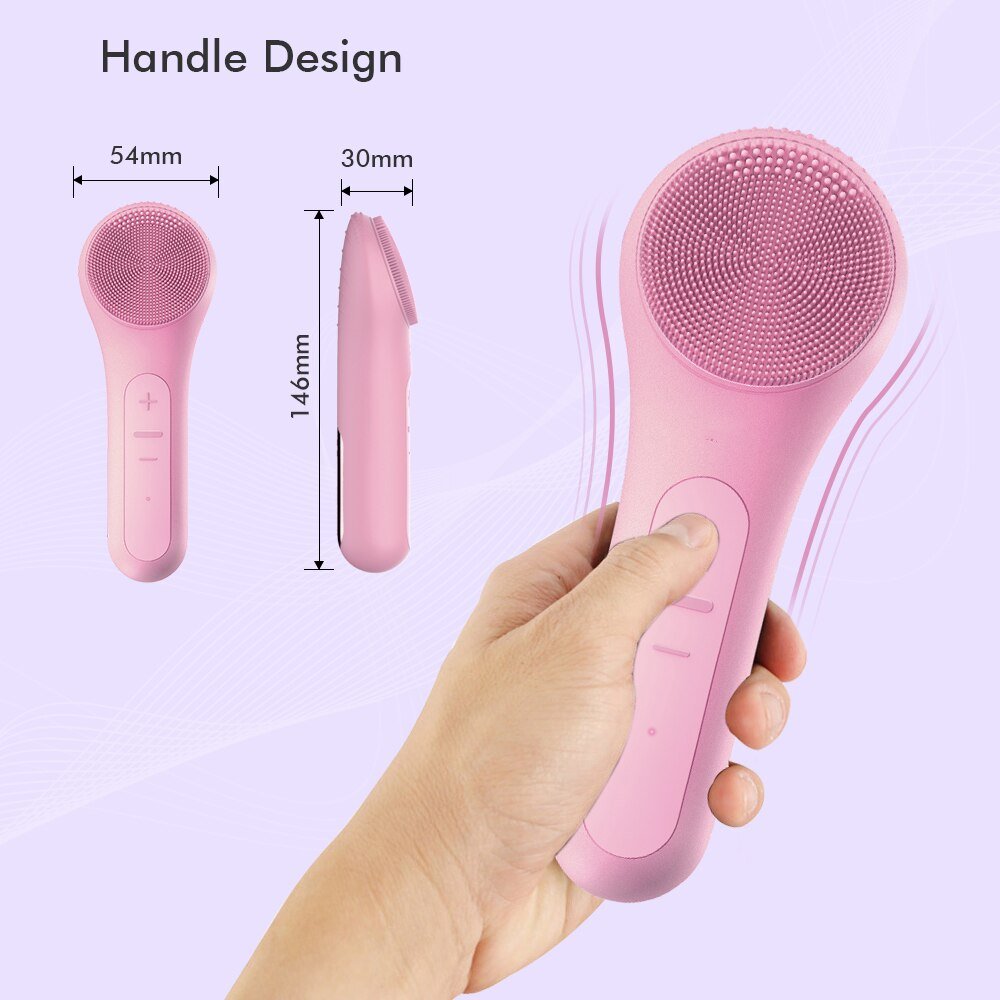 Sonic Facial Deep Cleansing Brush Waterproof - beunik