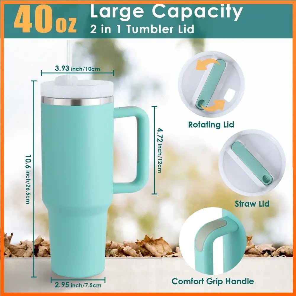 Stainless Steel Insulated Tumbler Travel Mug 1200ml - beunik