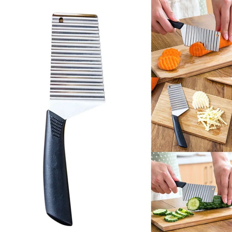 Stainless Steel Potato Chip Slicer - beunik