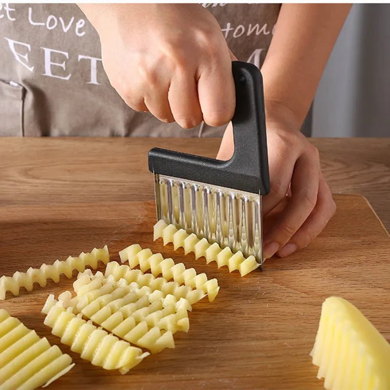 Stainless Steel Potato Chip Slicer - beunik