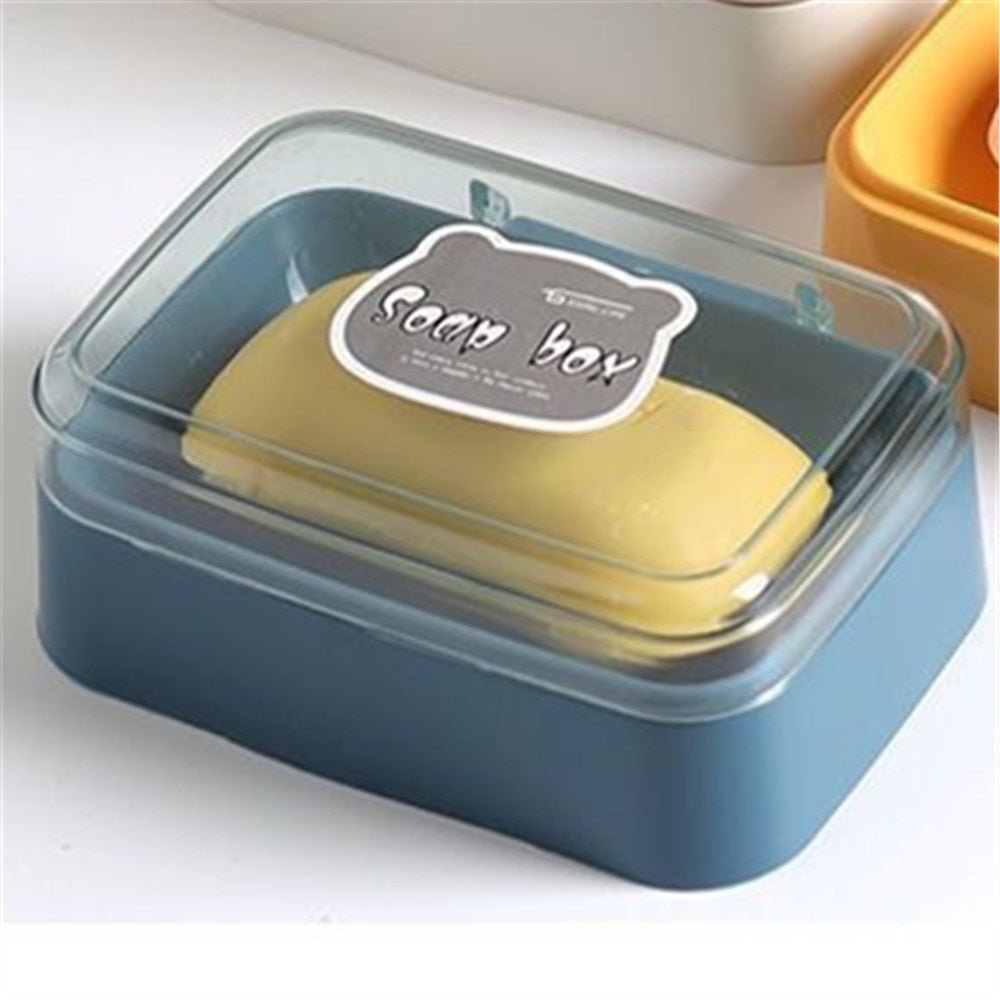 Suction Cup Soap Dish Box - beunik