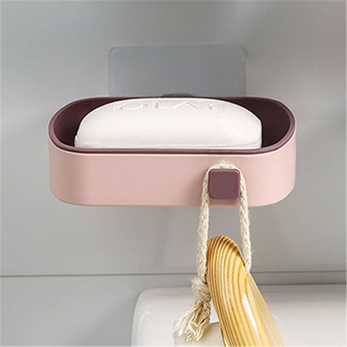 Suction Cup Soap Dish Box - beunik