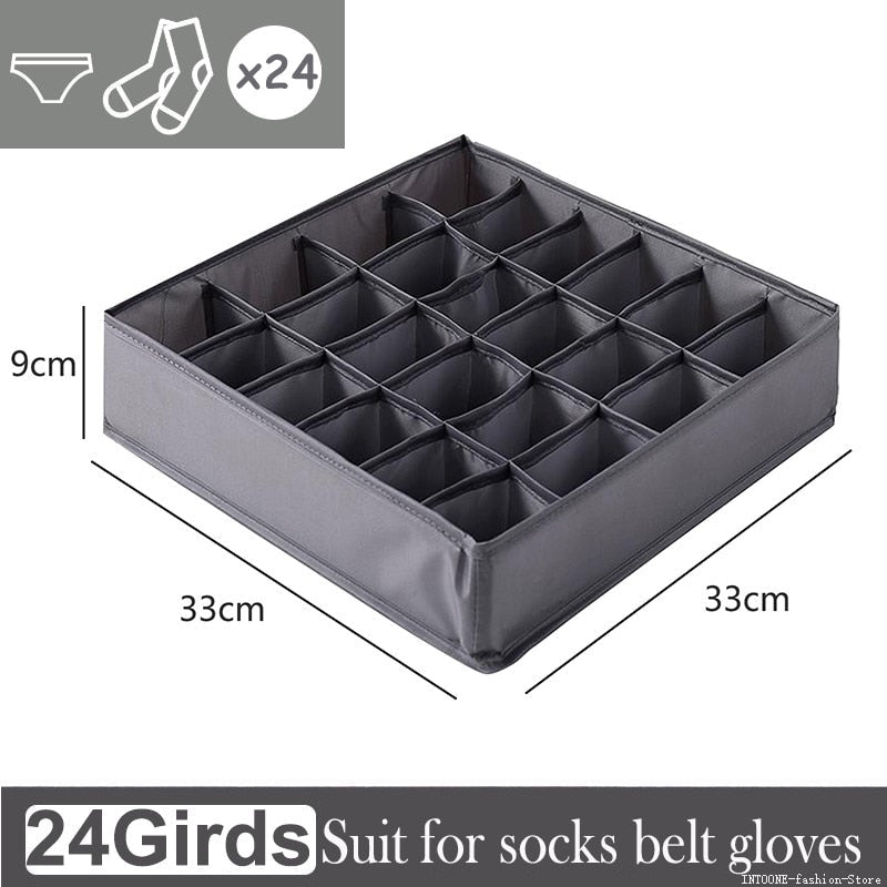 Underwear Bra Socks Storage Box Cabinet Drawer Organizer - beunik