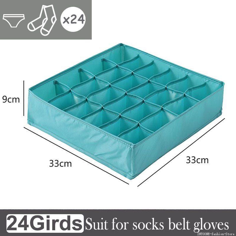 Underwear Bra Socks Storage Box Cabinet Drawer Organizer - beunik