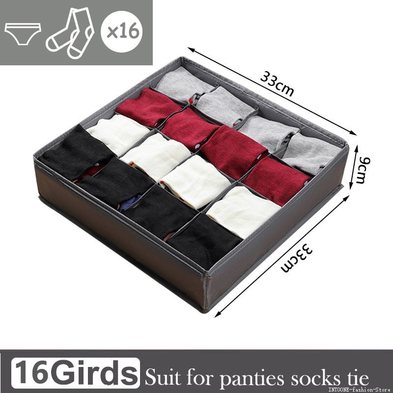 Underwear Bra Socks Storage Box Cabinet Drawer Organizer - beunik