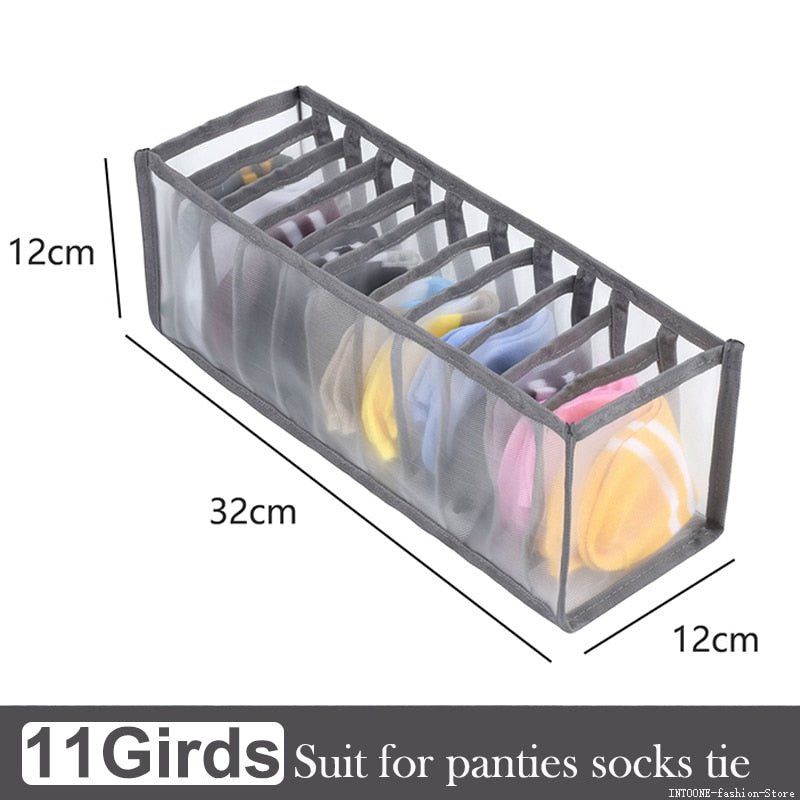 Underwear Bra Socks Storage Box Cabinet Drawer Organizer - beunik