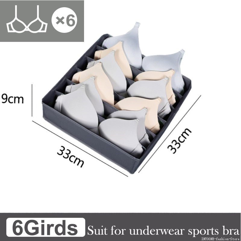 Underwear Bra Socks Storage Box Cabinet Drawer Organizer - beunik