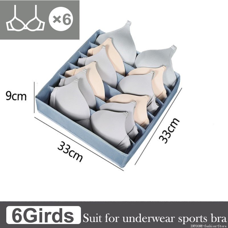 Underwear Bra Socks Storage Box Cabinet Drawer Organizer - beunik