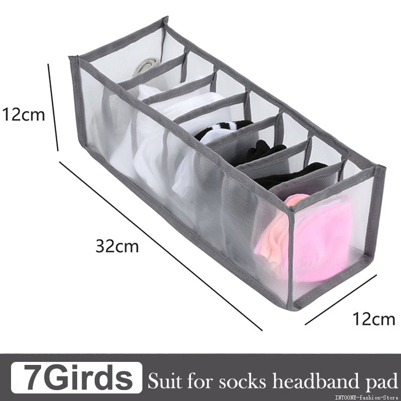 Underwear Bra Socks Storage Box Cabinet Drawer Organizer - beunik