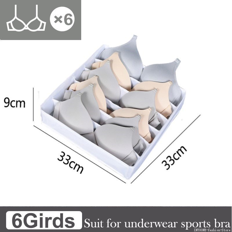 Underwear Bra Socks Storage Box Cabinet Drawer Organizer - beunik