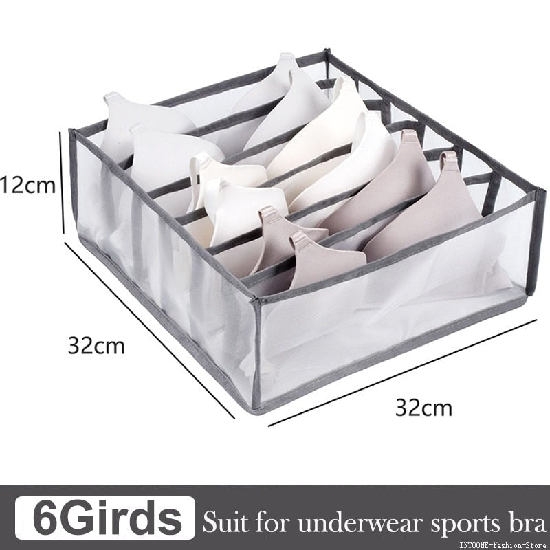 Underwear Bra Socks Storage Box Cabinet Drawer Organizer - beunik